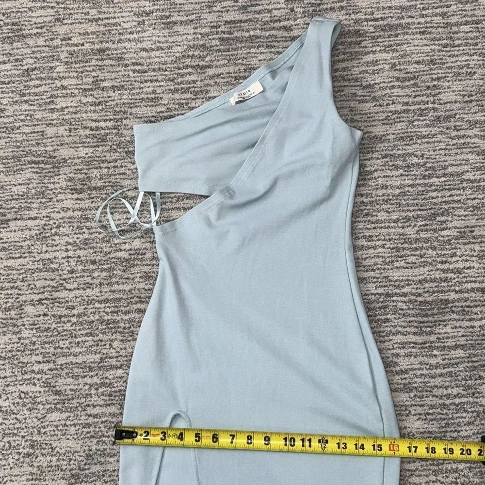NWT Atoir Revolve TIME STANDS STILL SLEEVELESS Maxi DRESS POWDER BLUE Size 4 - Picture 10 of 13